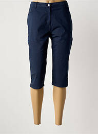 Pantalon trei sferturi albastru JULIE GUERLANDE femme