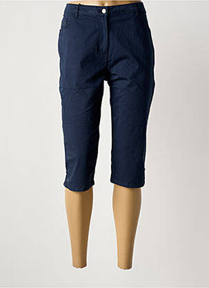 Pantalon trei sferturi albastru JULIE GUERLANDE femeie