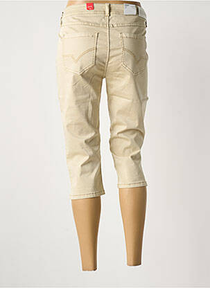 Pantalon trei sferturi bej TIMEZONE femeie
