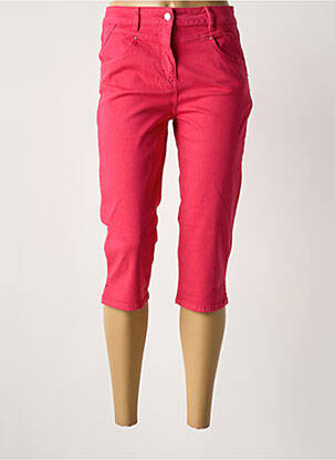 Pantalon trei sferturi roșu JULIE GUERLANDE femeie