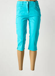 Pantalon trei sferturi albastru JULIE GUERLANDE femme