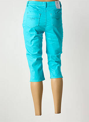 Pantalon trei sferturi albastru JULIE GUERLANDE femeie