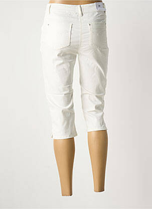 Pantalon trei sferturi alb JULIE GUERLANDE femme