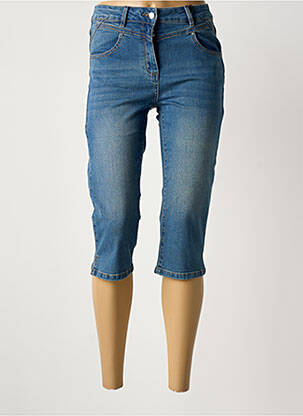 Pantalon trei sferturi albastru JULIE GUERLANDE femeie