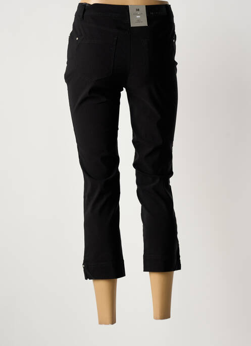 Pantalon trei sferturi negru JULIE GUERLANDE femeie