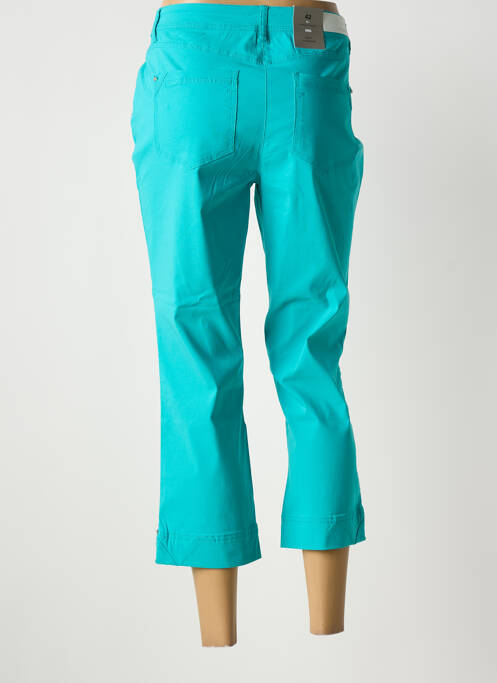 Pantalon trei sferturi albastru deschis JULIE GUERLANDE femeie