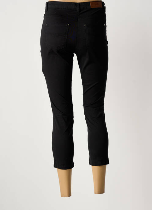 Pantalon trei sferturi negru JULIE GUERLANDE femeie