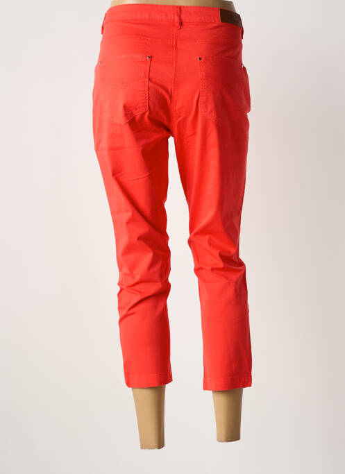 Pantalon trei sferturi roșu JULIE GUERLANDE femeie