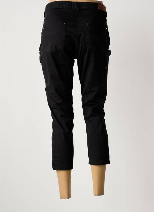 Pantalon trei sferturi negru JULIE GUERLANDE femeie