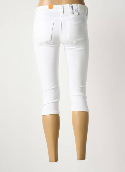 Pantalon trei sferturi alb TIMEZONE femeie