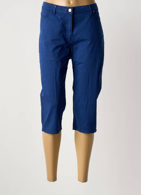 Pantalon trei sferturi albastru JULIE GUERLANDE femeie