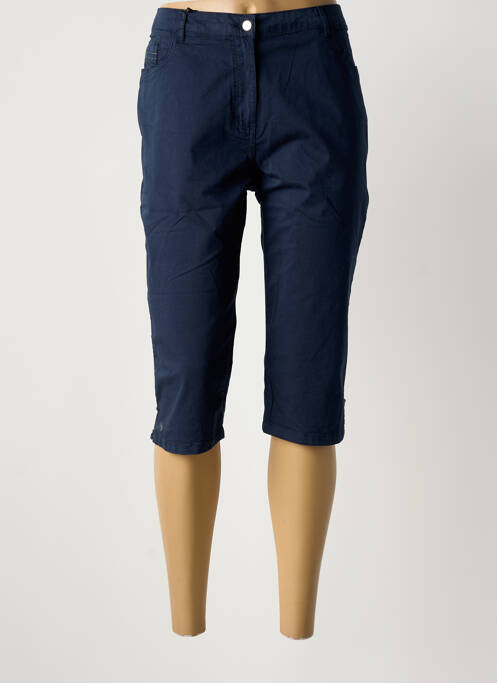 Pantalon trei sferturi albastru JULIE GUERLANDE femeie