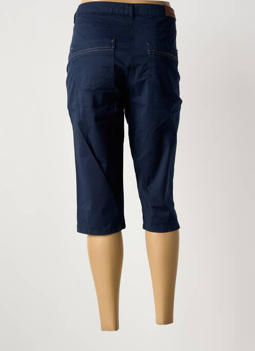 Pantalon trei sferturi albastru JULIE GUERLANDE femeie