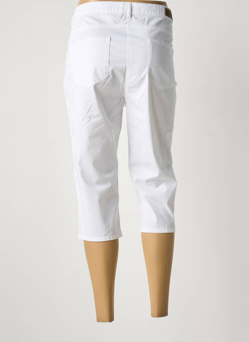 Pantalon trei sferturi alb JULIE GUERLANDE femeie