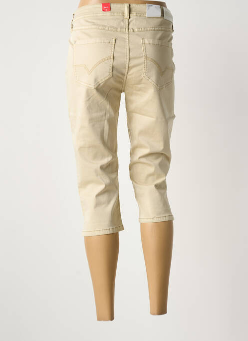 Pantalon trei sferturi bej TIMEZONE femeie