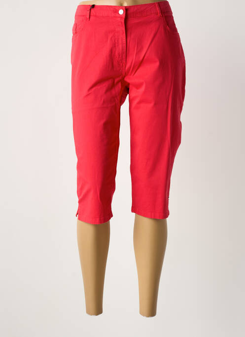 Pantalon trei sferturi roșu JULIE GUERLANDE femeie