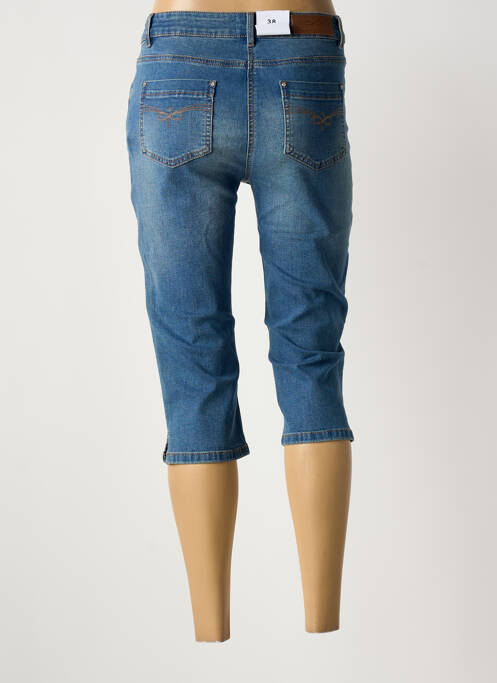 Pantalon trei sferturi albastru JULIE GUERLANDE femeie