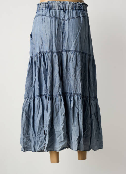 Fustă lungă albastru IKKS femeie