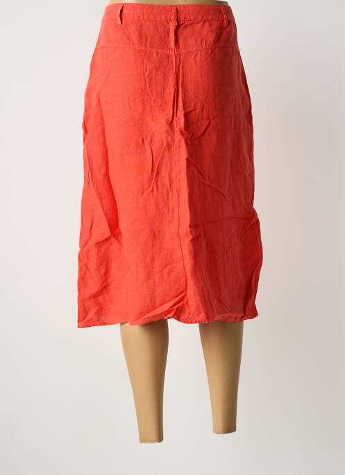 Fustă midi roșu ONE STEP femeie