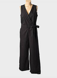 Salopetă-pantalon negru LA FEE MARABOUTEE femme