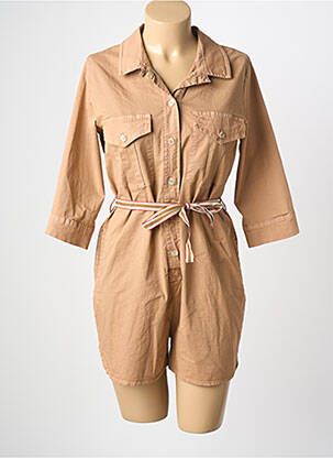 Salopetă scurtă maro PAKO LITTO femeie