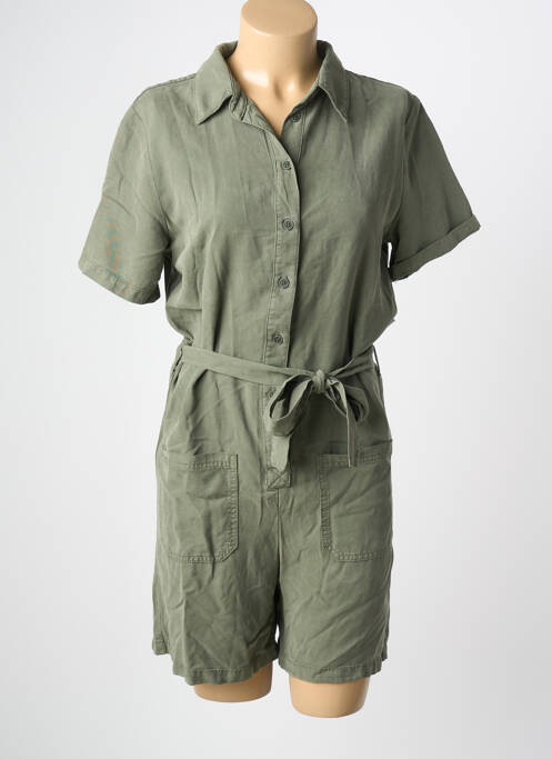 Salopetă scurtă verde HAPPY femeie