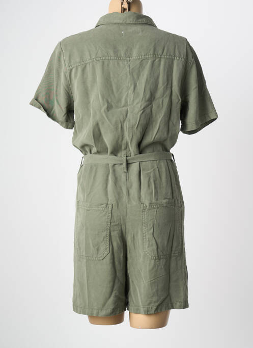 Salopetă scurtă verde HAPPY femeie