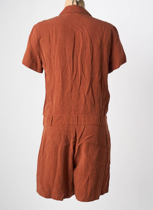 Salopetă scurtă maro ONE STEP femeie