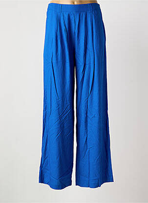 Pantalon larg albastru LA PETITE ETOILE femeie