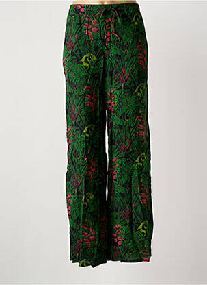 Pantalon larg verde LA FEE MARABOUTEE femeie