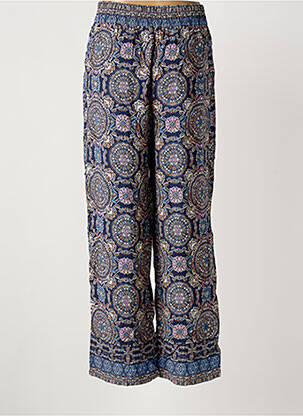 Pantalon larg albastru MOLLY BRACKEN femme