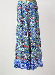 Pantalon larg albastru MOLLY BRACKEN femme