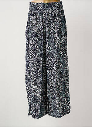 Pantalon larg albastru MOLLY BRACKEN femeie