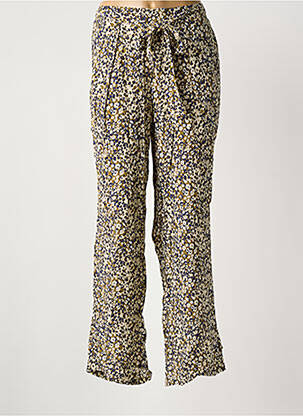 Pantalon larg verde JULIE GUERLANDE femeie