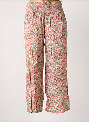 Pantalon larg roz ME-TISSE femeie