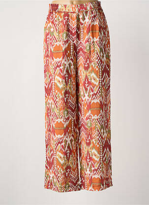 Pantalon larg portocalie JULIE GUERLANDE femeie