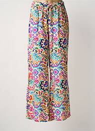Pantalon larg albastru JULIE GUERLANDE femme