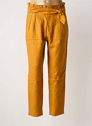 Pantalon drept portocalie I.CODE (By IKKS) femeie
