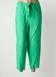 Pantalon 7/8 verde JULIE GUERLANDE femeie