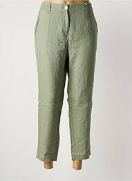 Pantalon 7/8 verde JULIE GUERLANDE femme