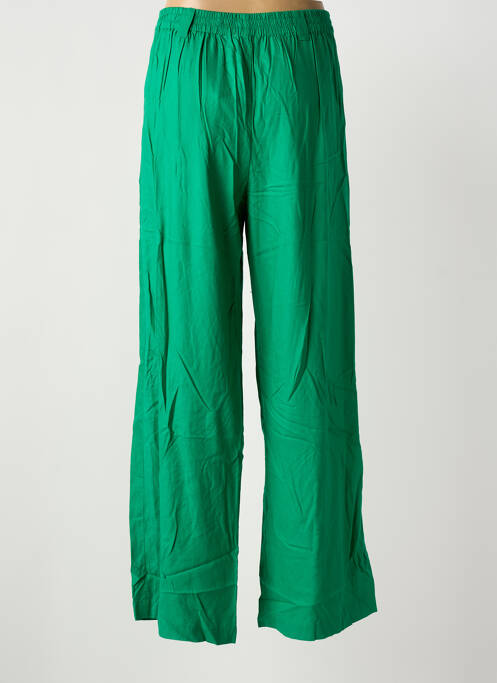 Pantalon larg verde LA PETITE ETOILE femeie