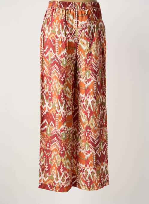 Pantalon larg portocaliu JULIE GUERLANDE femeie