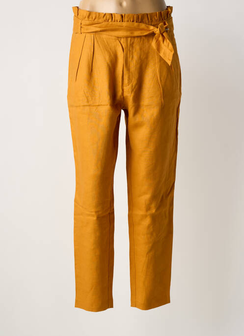 Pantalon drept portocaliu I.CODE (By IKKS) femeie