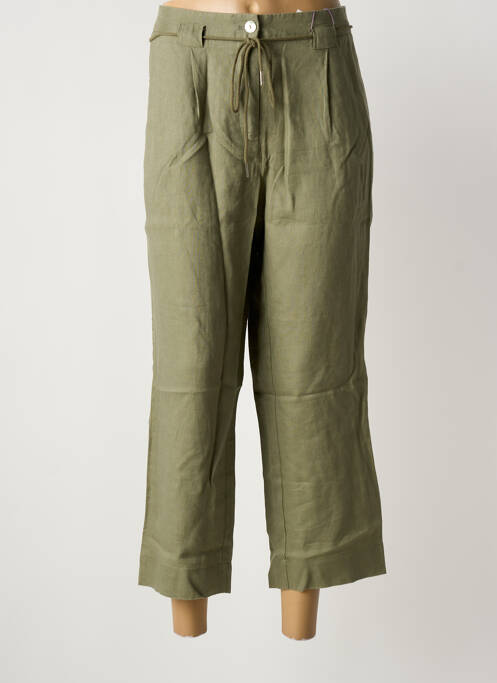 Pantalon 7/8 verde JULIE GUERLANDE femeie
