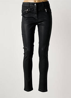 Pantalon slim negru JULIE GUERLANDE femeie