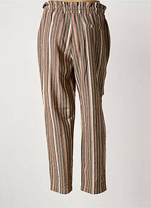 Pantalon drept maro LA FEE MARABOUTEE femeie
