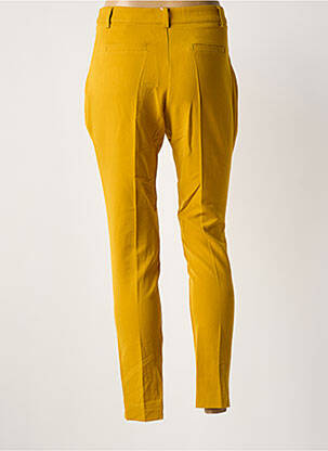 Pantalon chino galben LA FEE MARABOUTEE femeie