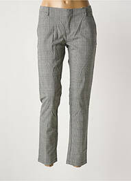 Pantalon chino gri BÔM femme