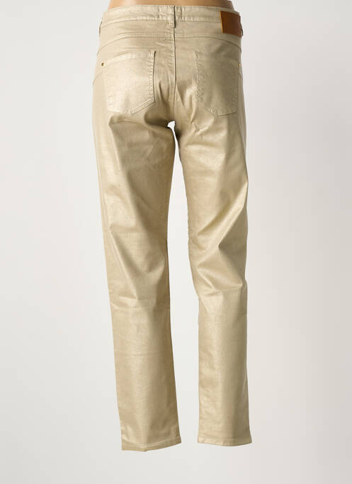 Pantalon slim auriu ONE STEP femeie