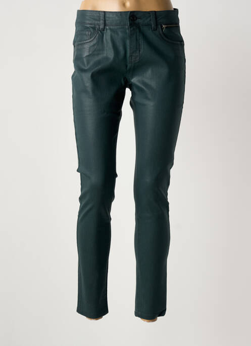 Pantalon slim verde ONE STEP femeie